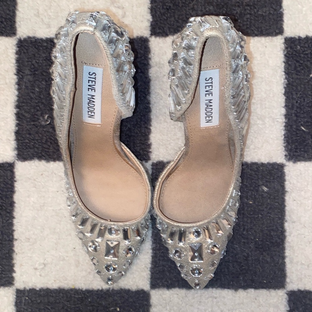 BRAND NEW Steve Madden Bling High Heels
